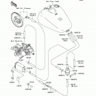 Vulcan 1500 Classic (VN1500-T6F) Топливная система