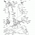 Vulcan 1600 Classic (VN1600-E6F) Рама ,крепежные детали