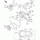 Vulcan 1600 Nomad (VN1600-D6F) Крышки двигателя правые