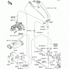 Vulcan 1600 Nomad (VN1600-D6F) Топливная система