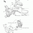 Vulcan 1600 Nomad (VN1600-G6F) Боковые обтекатели
