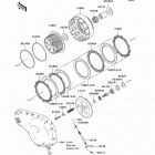 Vulcan 2000 Limited (VN2000-D6F) Сцепление