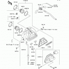 Vulcan 500 LTD (EN500-C6F) Воздухозаборник