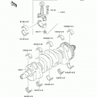 Z1000 (ZR1000-A6F) КОЛЕНЧАТЫЙ ВАЛ