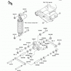 Z1000 (ZR1000-A6F) Задняя подвеска