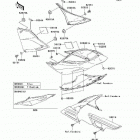 Z1000 (ZR1000-A6F) Боковые обтекатели