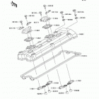Z750S (ZR750-K6F) Крышка головки цилиндров
