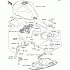 Z750S (ZR750-K6F) Топливная система