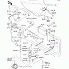 ZZR600 (ZX600-J6F) Топливная система