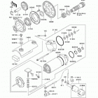 ZR-7 (ZR750-H5) CANADA ONLY Стартер