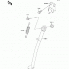 KDX200 (KDX200-H11) Подножка