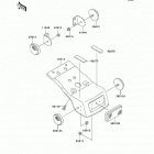 KDX220R (KDX220-A12) Отражатели