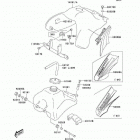 KDX50 (KDX50-A3) ТОПЛИВНЫЙ БАК