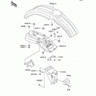 KLR250 (KL250-D22) Крылья