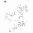 KLR650 (KL650-A19) ВОДЯНОЙ НАСОС