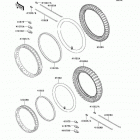 KLR650 (KL650-A19) Wheels / tires(a18 / a19)