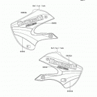 KLX110 (KLX110-A4) Decals(a4)