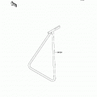 KX250 (KX250-R1) Подножка