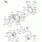 KX250F (KX250-N2) Крышки двигателя
