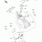 KX250F (KX250-N2) ТОПЛИВНЫЙ БАК