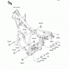 KX65 (KX65-A6) Крепление двигателя