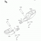 KX85 (KX85-A5) Подножки