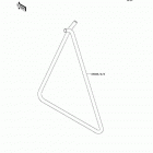 KX85 (KX85-A5) Подножка