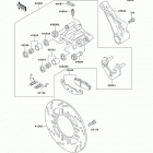 Ninja 250R (EX250-F19) Rear brake(f18 / f19)