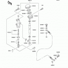 Police 1000 (KZ1000-P24) Rear master cylinder(p21 / p22 / p24)