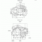 Vulcan 1500 Classic (VN1500-N4) Болты крепления картера