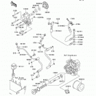 Vulcan 1500 Classic (VN1500-N4) Масляный и водяной насос. фильтр масленый