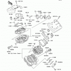 Vulcan 1500 Classic (VN1500-N4) Крышка головки цилиндров