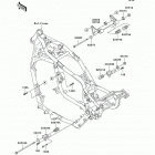 Vulcan 1500 Drifter (VN1500-R5) Крепление двигателя