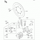 Vulcan 1500 Drifter (VN1500-R5) Front brake(r4 / r5)