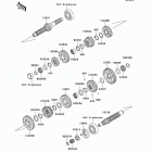 Vulcan 1500 Drifter (VN1500-R5) Transmission(r2-r5)