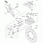 Vulcan 800 Drifter (VN800-E5) Rear brake(e4 / e5)