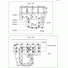 Z1000 (ZR1000-A3) Болты крепления картера