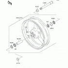 Z1000 (ZR1000-A3) Переднее колесо