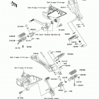 Z750S (ZR750-K1) Подножки