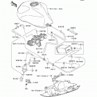 Z750S (ZR750-K1) Испарительная система топлива