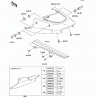 NINJA ZX-12R (ZX1200-B4) Боковые обтекатели