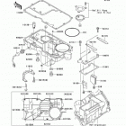 ZZR1200 (ZX1200-C4) Поддон картера