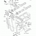 ZZR1200 (ZX1200-C4) Распред вал