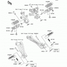 ZZR1200 (ZX1200-C4) Подножки