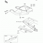 ZZR600 (ZX600-J4) Боковые обтекатели