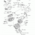 Vulcan 1600 Classic (VN1600-A2) Крышка головки цилиндров