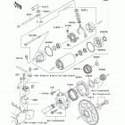 Vulcan 1600 Classic (VN1600-A2) Стартер