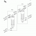 Vulcan 1600 Classic (VN1600-A2) Suspension / shock absorber(a1 / a2)