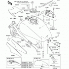 Vulcan 1600 Mean Streak (VN1600-B1) ТОПЛИВНЫЙ БАК