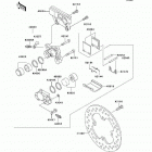 NINJA ZX-12R (ZX1200-B3) Rear brake(b3 / b4)